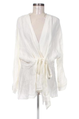 Bluză de femei Zara, Mărime XXL, Culoare Ecru, Preț 162,72 Lei, #137272111