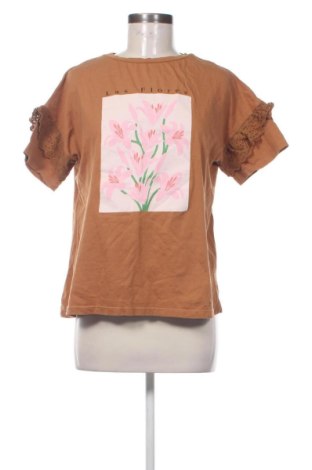 Damen Shirt Pepper & Mint, Größe L, Farbe Braun, Preis 11,00 €, #137274343