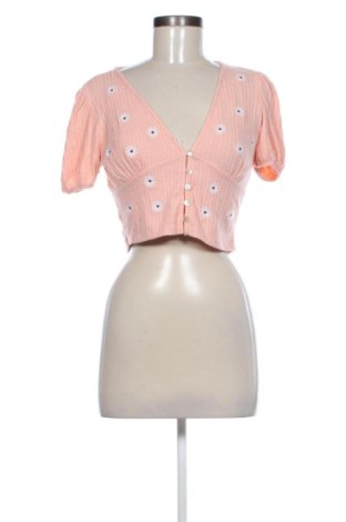 Bluză de femei Bershka, Mărime M, Culoare Roz, Preț 36,74 Lei, #137276849