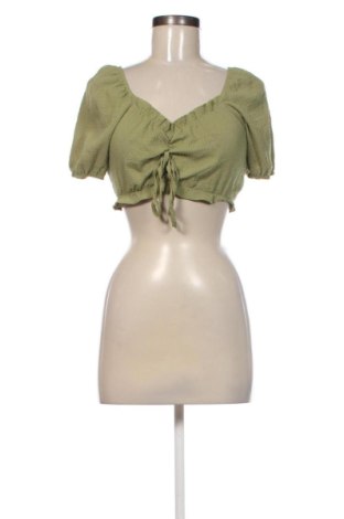 Bluză de femei SHEIN, Mărime M, Culoare Verde, Preț 36,74 Lei, #137280480
