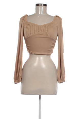 Bluză de femei SHEIN, Mărime S, Culoare Bej, Preț 39,21 Lei, #137256543