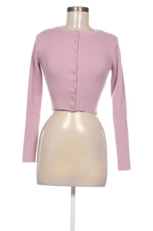 Cardigan de damă Zara, Mărime S, Culoare Mov deschis, Preț 62,99 Lei, #137247699