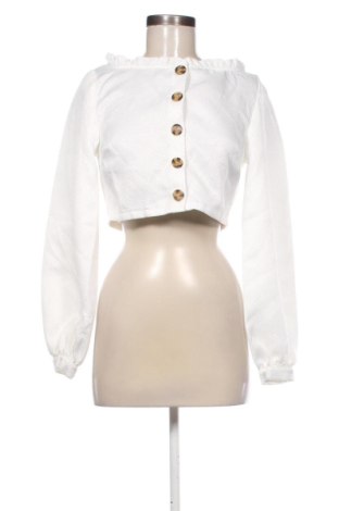 Дамска жилетка NA-KD, Размер M, Цвят Бял, Цена 13,00 €, #137247914