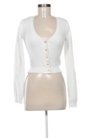 Damski kardigan Bershka, Rozmiar XS, Kolor Biały, Cena 41,94 zł, #137253069