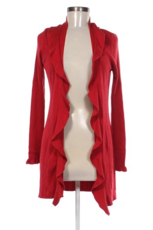 Damen Strickjacke Per Una By Marks & Spencer, Größe XS, Farbe Rot, Preis 11,09 €, #137256658