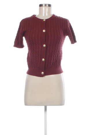 Cardigan de damă Sinsay, Mărime XS, Culoare Roșu, Preț 36,74 Lei, #137229271