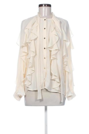 Cămașă de femei Zara, Mărime L, Culoare Ecru, Preț 83,99 Lei, #137162215