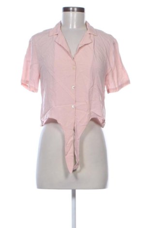 Cămașă de femei Pull&Bear, Mărime M, Culoare Roz, Preț 35,53 Lei, #137178483