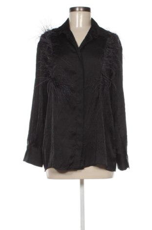 Cămașă de femei Zara, Mărime S, Culoare Negru, Preț 62,99 Lei, #137213328