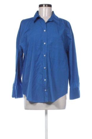 Дамска риза Zara, Размер M, Цвят Син, Цена 18,00 €, #137222890