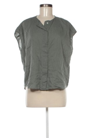 Дамска риза Mango, Размер L, Цвят Зелен, Цена 11,81 €, #137224495