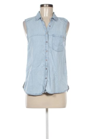 Cămașă de femei Pull&Bear, Mărime M, Culoare Albastru, Preț 34,00 Lei, #137235350