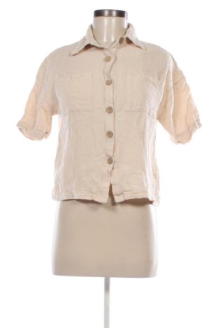 Cămașă de femei Unbranded, Mărime M, Culoare Bej, Preț 62,99 Lei, #137239308
