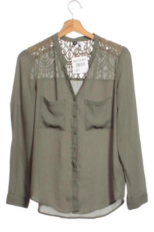 Damska koszula H&M, Rozmiar XS, Kolor Zielony, Cena 29,63 zł, #137217971
