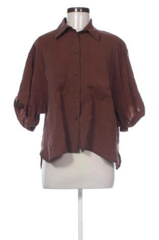 Cămașă de femei Zara, Mărime XL, Culoare Maro, Preț 94,48 Lei, #137262030