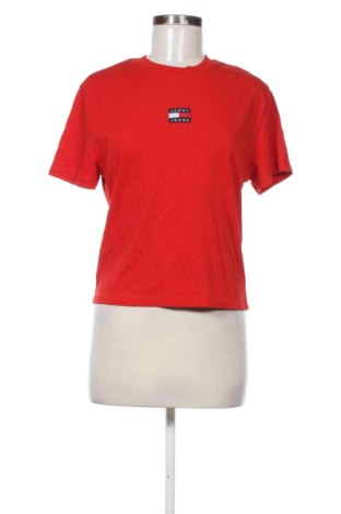 Tricou de femei Tommy Jeans, Mărime S, Culoare Roșu, Preț 114,99 Lei, #137198870