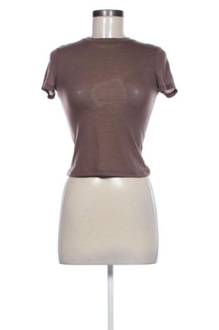 Дамска тениска H&M, Размер S, Цвят Кафяв, Цена 11,00 €, #137216085