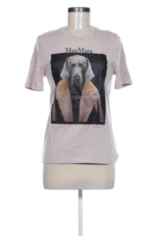 Tricou de femei Max Mara Studio, Mărime M, Culoare Bej, Preț 299,20 Lei, #137216183
