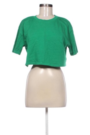 Damen T-Shirt Zara, Größe S, Farbe Grün, Preis € 7,00, #137225931