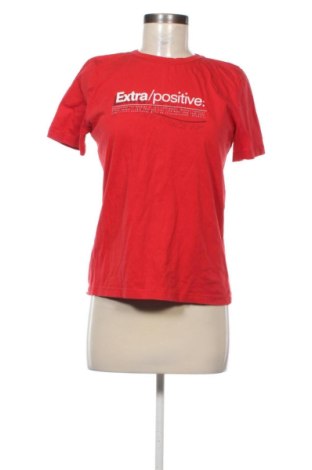 Дамска тениска Zara, Размер M, Цвят Червен, Цена 14,57 €, #137235046