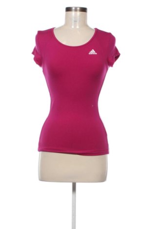 Damen T-Shirt Adidas, Größe S, Farbe Rosa, Preis 16,00 €, #137237859