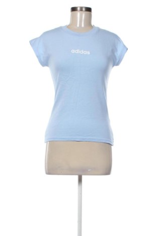 Damen T-Shirt Adidas, Größe XS, Farbe Blau, Preis 16,00 €, #137240885