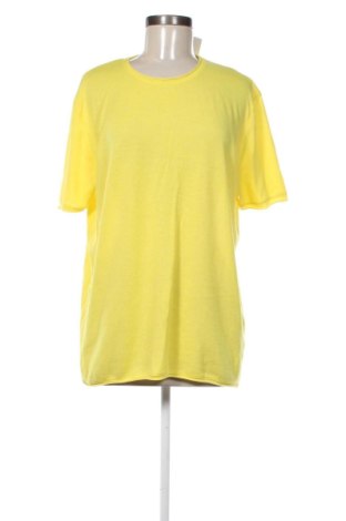 Дамска тениска Zara, Размер L, Цвят Жълт, Цена 10,00 €, #137248566