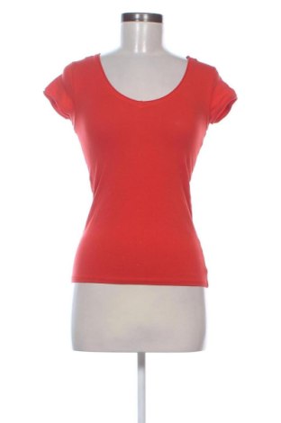 Damski T-shirt Zara, Rozmiar M, Kolor Czerwony, Cena 42,34 zł, #137253860