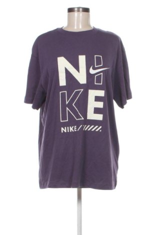 Tricou de femei Nike, Mărime M, Culoare Mov, Preț 173,22 Lei, #137259216