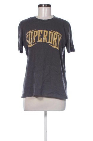 Γυναικείο t-shirt Superdry, Μέγεθος M, Χρώμα Γκρί, Τιμή 16,60 €, #137264687