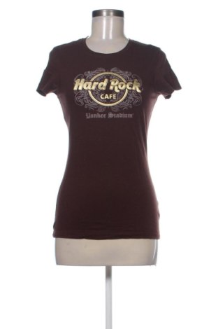 Tricou de femei Hard Rock Cafe, Mărime S, Culoare Maro, Preț 65,00 Lei, #137274068