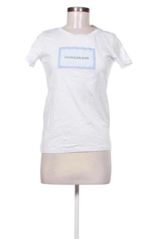 Tricou de femei Calvin Klein Jeans, Mărime S, Culoare Alb, Preț 123,00 Lei, #137207170