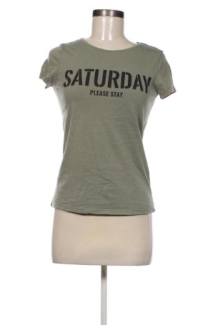 Tricou de femei LCW, Mărime XS, Culoare Verde, Preț 36,74 Lei, #137236490