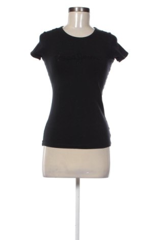 Γυναικείο t-shirt Pepe Jeans, Μέγεθος S, Χρώμα Μαύρο, Τιμή 15,70 €, #137249356