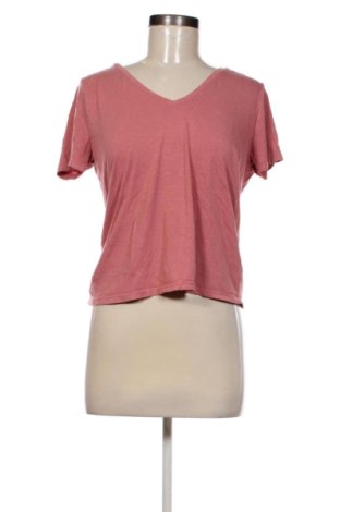 Damski T-shirt H&M, Rozmiar S, Kolor Popielaty róż, Cena 46,59 zł, #137256340