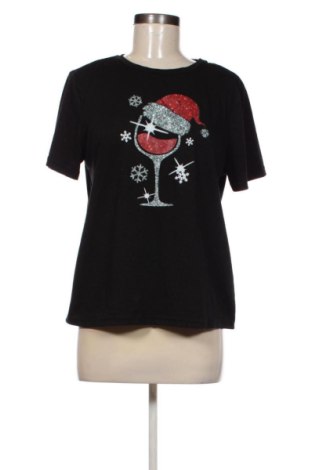 Tricou de femei SHEIN, Mărime L, Culoare Negru, Preț 46,52 Lei, #137259401
