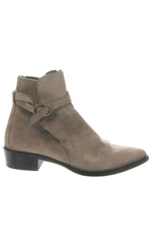Damskie botki Massimo Dutti, Rozmiar 37, Kolor Beżowy, Cena 245,88 zł, #137230616