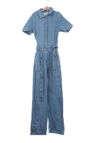 Salopetă lungă de damă Mango, Mărime XXS, Culoare Albastru, Preț 120,73 Lei, #137264259