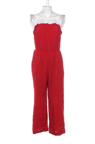 Langer Damen-Overall Oysho, Größe M, Farbe Rot, Preis 23,87 €, #137261040