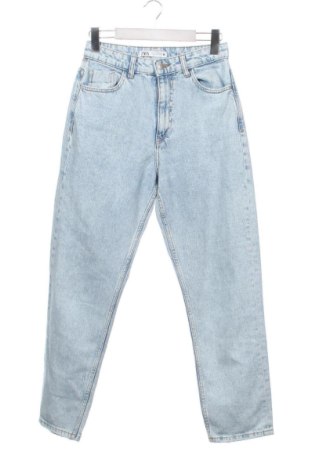 Damskie jeansy Zara, Rozmiar S, Kolor Niebieski, Cena 55,04 zł, #137130435