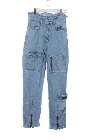 Blugi de femei NA-KD, Mărime XS, Culoare Albastru, Preț 78,74 Lei, #137195973