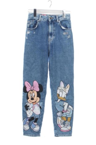 Dámske džínsy  Bershka, Veľkosť XXS, Farba Modrá, Cena  10,00 €, #137202496