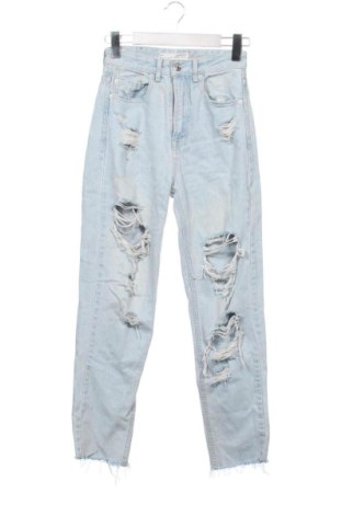 Blugi de femei Stradivarius, Mărime XXS, Culoare Albastru, Preț 57,74 Lei, #137216799