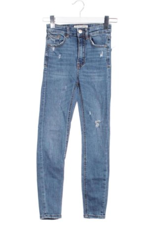 Blugi de femei Stradivarius, Mărime XXS, Culoare Albastru, Preț 57,74 Lei, #137217104