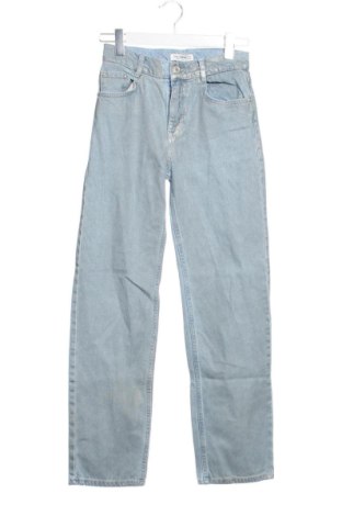 Blugi de femei Pull&Bear, Mărime XS, Culoare Albastru, Preț 52,49 Lei, #137220237