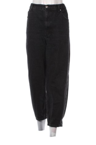 Blugi de femei Bershka, Mărime L, Culoare Negru, Preț 78,74 Lei, #137223833