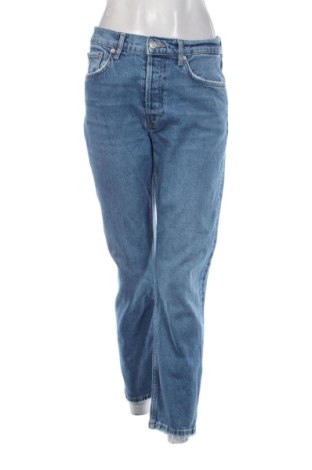 Blugi de femei Zara, Mărime S, Culoare Albastru, Preț 75,32 Lei, #137226922