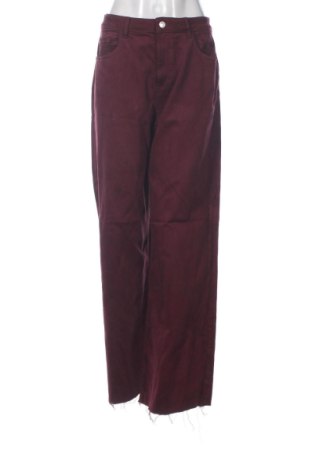 Blugi de femei Mohito, Mărime L, Culoare Roșu, Preț 82,00 Lei, #137228383