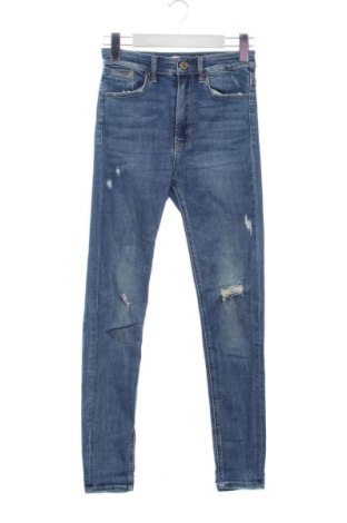 Blugi de femei Stradivarius, Mărime S, Culoare Albastru, Preț 89,23 Lei, #137235004