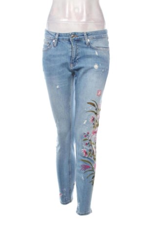 Дамски дънки Zara, Размер S, Цвят Син, Цена 13,00 €, #137241400